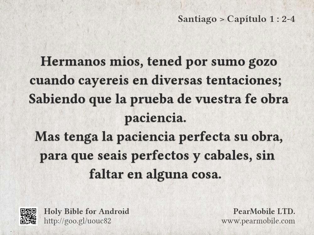 Santiago, Capítulo 1:2-4
